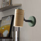 Tube Bathroom Sconce Light Fixture Wood 1 Head Macaron Wall Mounted Lamp in Yellow/Green/Blue Clearhalo 'Cast Iron' 'Glass' 'Industrial' 'Modern wall lights' 'Modern' 'Tiffany' 'Traditional wall lights' 'Wall Lamps & Sconces' 'Wall Lights' Lighting' 762873