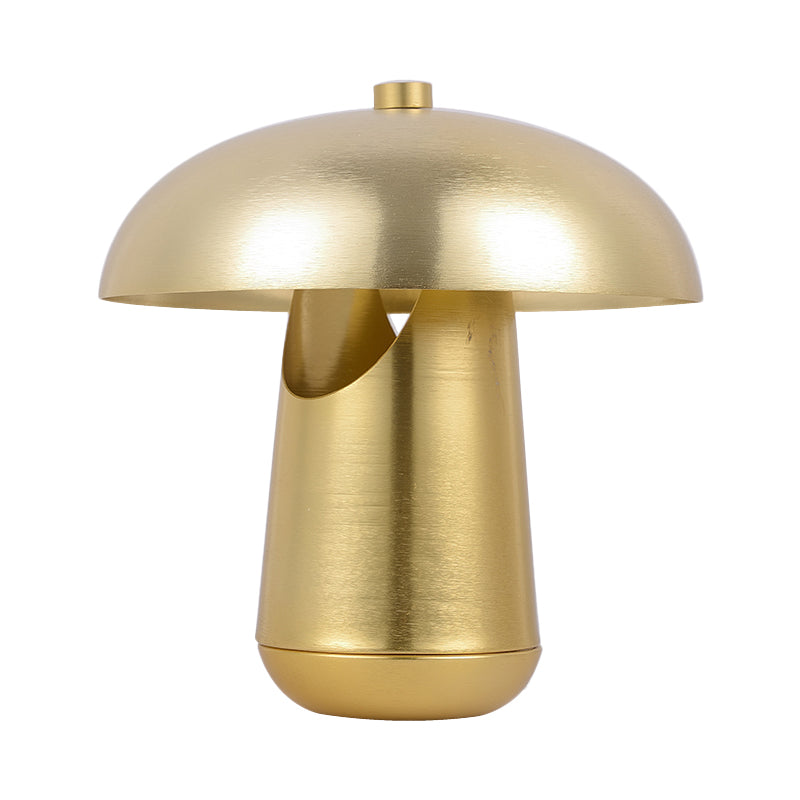 Bronze/Rose Gold Domed Table Lighting Contemporary 1-Head Metallic Nightstand Lamp for Dining Table Clearhalo 'Lamps' 'Table Lamps' Lighting' 762948