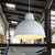 Loft Style Dome Ceiling Light 12"/14" Dia 1 Light Metal Hanging Lamp with Adjustable Cord in Black/White White Clearhalo 'Art Deco Pendants' 'Black' 'Cast Iron' 'Ceiling Lights' 'Ceramic' 'Crystal' 'Industrial Pendants' 'Industrial' 'Metal' 'Middle Century Pendants' 'Pendant Lights' 'Pendants' 'Rustic Pendants' 'Tiffany' Lighting' 763507