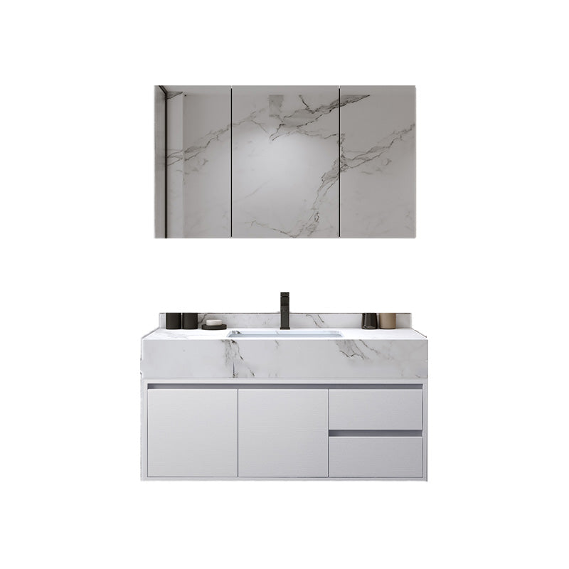 Wall Mount Wood Sink Vanity Modern Bathroom Sink Vanity with Mirror Vanity & Faucet & Mirror Cabinet https: res.litfad.com site img item 2023 02 02 7639882 1200x1200.jpg Clearhalo 'Bathroom Remodel & Bathroom Fixtures' 'Bathroom Vanities' 'bathroom_vanities' 'Home Improvement' 'home_improvement' 'home_improvement_bathroom_vanities' 7639882