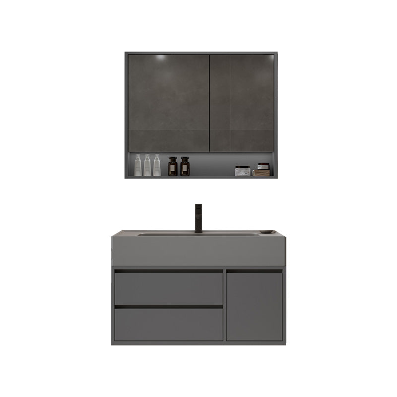 Modern Wall Mount Sink Vanity Wood Bathroom Vanity Set with Mirror Vanity & Faucet & Mirror Cabinet https: res.litfad.com site img item 2023 02 01 7639901 1200x1200.jpg Clearhalo 'Bathroom Remodel & Bathroom Fixtures' 'Bathroom Vanities' 'bathroom_vanities' 'Home Improvement' 'home_improvement' 'home_improvement_bathroom_vanities' 7639901