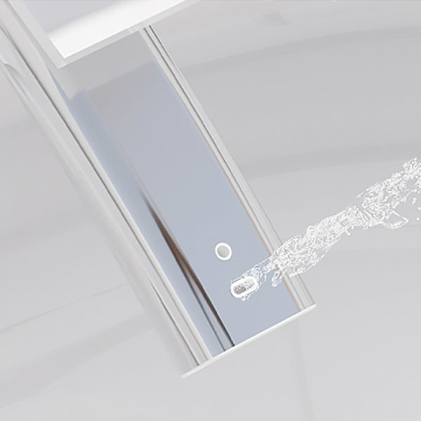 Contemporary White Wall Mounted Bidet Ceramic Horizontal Soft Close Bidet Seat Clearhalo 'Bathroom Remodel & Bathroom Fixtures' 'Bidets' 'Home Improvement' 'home_improvement' 'home_improvement_bidets' 'Toilets & Bidets' 7644345