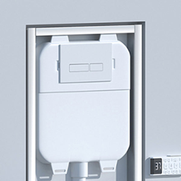 Modern Floor Standing Bidet White Ceramic with Bidet And Seat Horizontal Clearhalo 'Bathroom Remodel & Bathroom Fixtures' 'Bidets' 'Home Improvement' 'home_improvement' 'home_improvement_bidets' 'Toilets & Bidets' 7644354