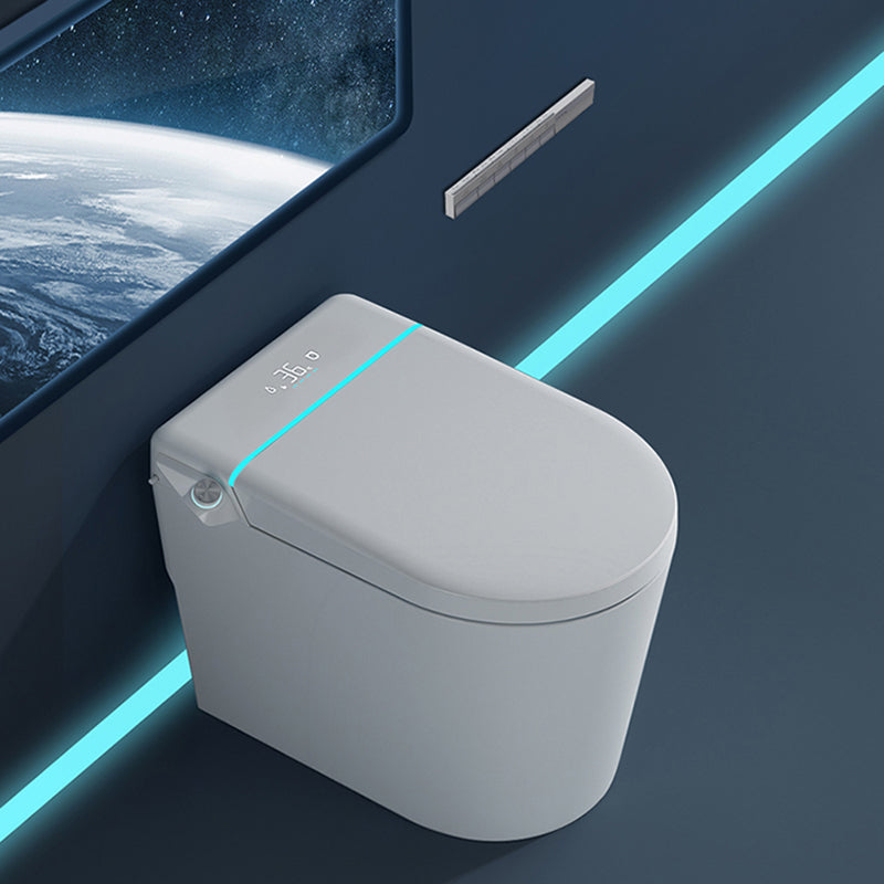 Contemporary White Wall Mounted Bidet Horizontal Ceramic with Bidet And Seat Clearhalo 'Bathroom Remodel & Bathroom Fixtures' 'Bidets' 'Home Improvement' 'home_improvement' 'home_improvement_bidets' 'Toilets & Bidets' 7644378