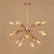 18/21 Lights Iron Chandelier Light Farmhouse Copper/Gold Finish Sputnik Ceiling Fixture for Dining Room 18 Copper Clearhalo 'Cast Iron' 'Ceiling Lights' 'Chandeliers' 'Industrial Chandeliers' 'Industrial' 'Metal' 'Middle Century Chandeliers' 'Rustic Chandeliers' 'Tiffany' Lighting' 764580