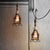 Metal Mini Cage Wall Lighting Vintage 1 Bulb Living Room Pendant Ceiling Light with Petal Shade in Rust Rust Clearhalo 'Art Deco Pendants' 'Cast Iron' 'Ceiling Lights' 'Ceramic' 'Crystal' 'Industrial Pendants' 'Industrial' 'Metal' 'Middle Century Pendants' 'Pendant Lights' 'Pendants' 'Tiffany' Lighting' 764719