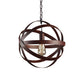 Weathered Copper Spherical Pendant Light Industrial Metal 1 Bulb Living Room Hanging Lamp Clearhalo 'Art Deco Pendants' 'Cast Iron' 'Ceiling Lights' 'Ceramic' 'Crystal' 'Industrial Pendants' 'Industrial' 'Metal' 'Middle Century Pendants' 'Pendant Lights' 'Pendants' 'Tiffany' Lighting' 764788