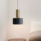 Modernism Mini Pendant Light Metallic Single Light Hanging Ceiling Light Gold-Black Clearhalo 'Ceiling Lights' 'Modern Pendants' 'Modern' 'Pendant Lights' 'Pendants' Lighting' 764909