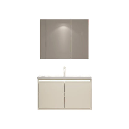 Wall Mount Wood Sink Vanity Modern Bathroom Vanity Set with Mirror Vanity & Faucet & Mirror Cabinet https: res.litfad.com site img item 2023 02 27 7667260 1200x1200.jpg Clearhalo 'Bathroom Remodel & Bathroom Fixtures' 'Bathroom Vanities' 'bathroom_vanities' 'Home Improvement' 'home_improvement' 'home_improvement_bathroom_vanities' 7667260