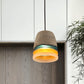 Industrial Bucket Pendant Light 1 Head Cement and Resin Hanging Ceiling Lamp in Grey for Restaurant Clearhalo 'Ceiling Lights' 'Modern Pendants' 'Modern' 'Pendant Lights' 'Pendants' Lighting' 767310