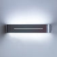 Modern 11"/15" W LED Wall Washer Light with Aluminum Shade Silver Rectangular Sconce Light Fixture, Warm/White Light Clearhalo 'Cast Iron' 'Glass' 'Industrial' 'Modern wall lights' 'Modern' 'Tiffany' 'Traditional wall lights' 'Wall Lamps & Sconces' 'Wall Lights' Lighting' 767710