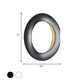 Minimalism LED Wall Lighting with Aluminum Shade Black/White Steering Wheel/Circline Sconce Fixture for Bedroom Clearhalo 'Cast Iron' 'Glass' 'Industrial' 'Modern wall lights' 'Modern' 'Tiffany' 'Traditional wall lights' 'Wall Lamps & Sconces' 'Wall Lights' Lighting' 767766