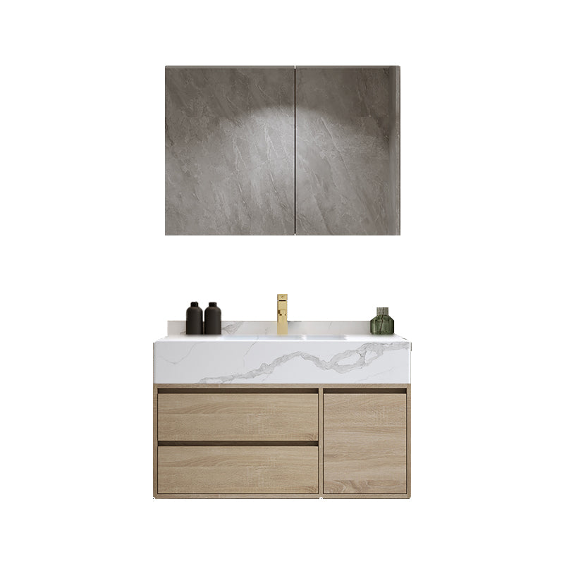Modern Wall Mount Bathroom Vanity Set Wood Sink Vanity with Mirror Vanity & Faucet & Mirror Cabinet https: res.litfad.com site img item 2023 02 19 7678496 1200x1200.jpg Clearhalo 'Bathroom Remodel & Bathroom Fixtures' 'Bathroom Vanities' 'bathroom_vanities' 'Home Improvement' 'home_improvement' 'home_improvement_bathroom_vanities' 7678496