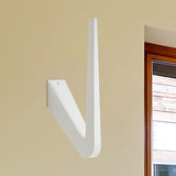 V Shaped Wall Lighting Contemporary Style Metal LED Black/White Wall Lamp for Corridor, Warm/White Light Clearhalo 'Cast Iron' 'Glass' 'Industrial' 'Modern wall lights' 'Modern' 'Tiffany' 'Traditional wall lights' 'Wall Lamps & Sconces' 'Wall Lights' Lighting' 767900