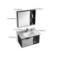 Modern Bathroom Sink Vanity Wall Mounted Bathroom Sink Vanity Faucet Included Clearhalo 'Bathroom Remodel & Bathroom Fixtures' 'Bathroom Vanities' 'bathroom_vanities' 'Home Improvement' 'home_improvement' 'home_improvement_bathroom_vanities' 7692482