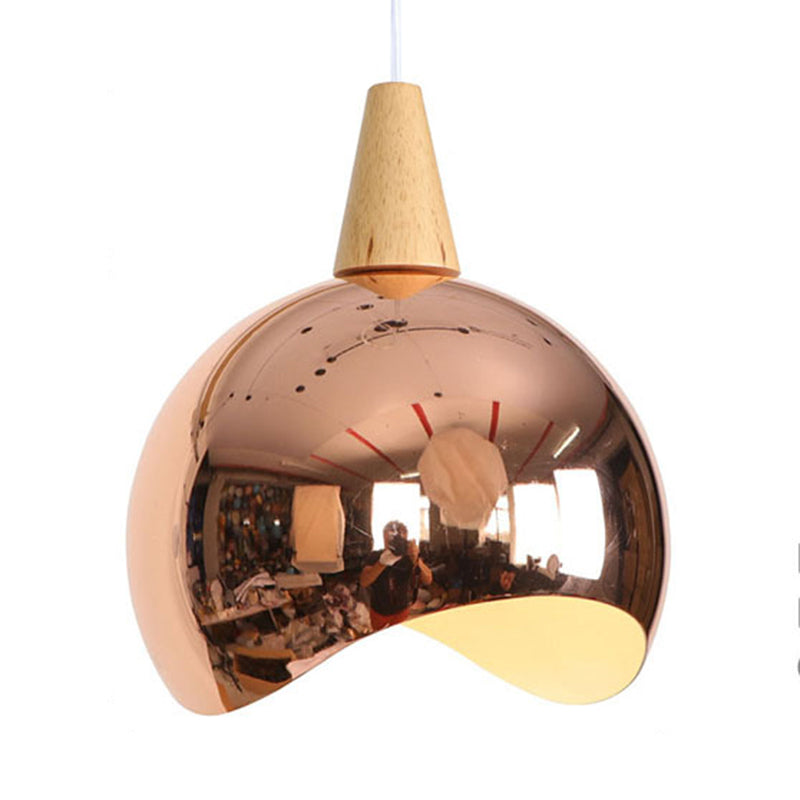 Mirror Globe Pendant Light Nordic Style Single Light Ceiling Hanging Light for Corridor Clearhalo 'Art Deco Pendants' 'Cast Iron' 'Ceiling Lights' 'Ceramic' 'Crystal' 'Industrial Pendants' 'Industrial' 'Metal' 'Middle Century Pendants' 'Pendant Lights' 'Pendants' 'Tiffany' Lighting' 769702
