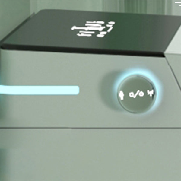 17.5" Tall Ceramic Elongated Heated Seat Contemporary Floor Mount Bidet Clearhalo 'Bathroom Remodel & Bathroom Fixtures' 'Bidets' 'Home Improvement' 'home_improvement' 'home_improvement_bidets' 'Toilets & Bidets' 7703582