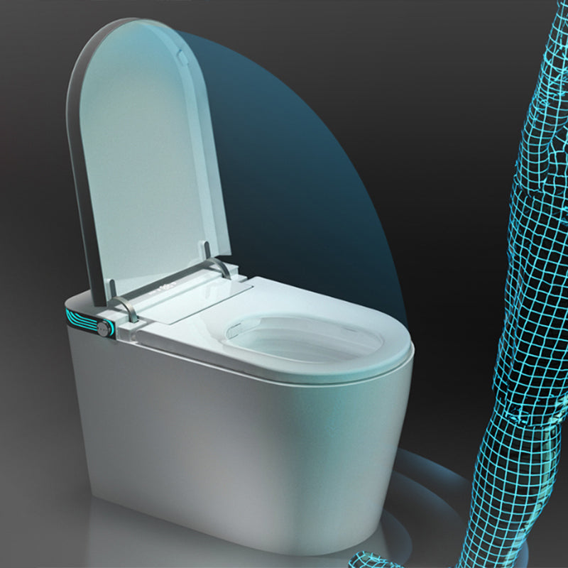 Deodorizing Ceramic Floor Standing Bidet with Unlimited Warm Water Clearhalo 'Bathroom Remodel & Bathroom Fixtures' 'Bidets' 'Home Improvement' 'home_improvement' 'home_improvement_bidets' 'Toilets & Bidets' 7703648