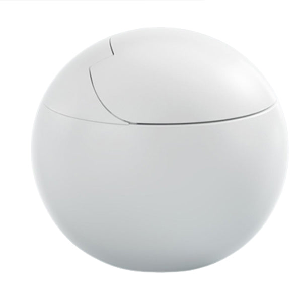 Round Foot Sensor Floor Standing Bidet with Wireless Remote Control Clearhalo 'Bathroom Remodel & Bathroom Fixtures' 'Bidets' 'Home Improvement' 'home_improvement' 'home_improvement_bidets' 'Toilets & Bidets' 7703976