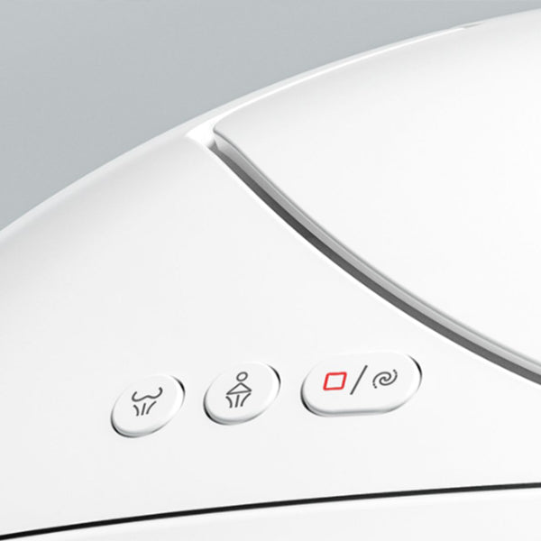 Round Foot Sensor Floor Standing Bidet with Wireless Remote Control Clearhalo 'Bathroom Remodel & Bathroom Fixtures' 'Bidets' 'Home Improvement' 'home_improvement' 'home_improvement_bidets' 'Toilets & Bidets' 7703978