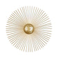Circle Wall Sconce Lighting Mid Century Metal Brass LED Sconce Light, 8"/12"/16" Dia Clearhalo 'Cast Iron' 'Glass' 'Industrial' 'Modern wall lights' 'Modern' 'Tiffany' 'Traditional wall lights' 'Wall Lamps & Sconces' 'Wall Lights' Lighting' 770546