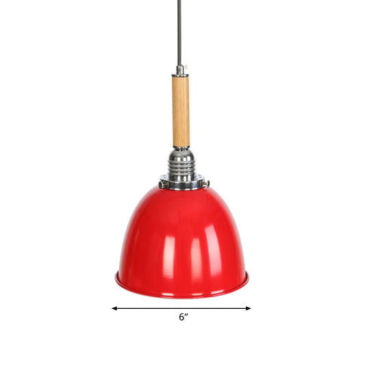 Bell Ceiling Pendant with Adjustable Hanging Cord Lodge Style 1 Light Warehouse Lighting Fixture Clearhalo 'Art Deco Pendants' 'Cast Iron' 'Ceiling Lights' 'Ceramic' 'Crystal' 'Industrial Pendants' 'Industrial' 'Metal' 'Middle Century Pendants' 'Pendant Lights' 'Pendants' 'Tiffany' Lighting' 770754