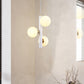 Black/White/Gold Linear Chandelier Light Simplicity 3 Lights White Glass Hanging Pendant Light Clearhalo 'Ceiling Lights' 'Chandeliers' 'Modern Chandeliers' 'Modern' Lighting' 770914