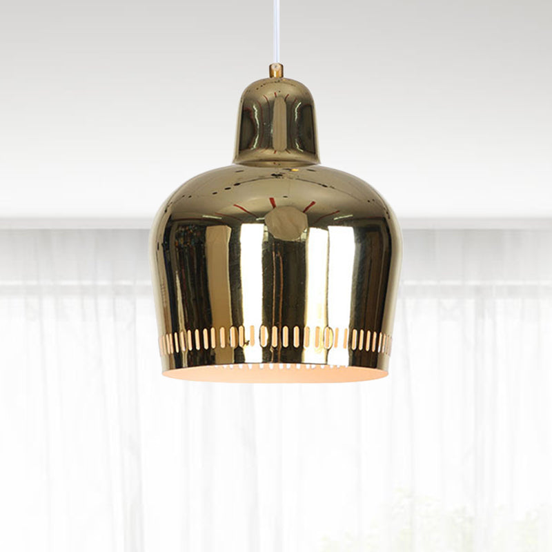 Mirror Bell Pendant Lamp Height Adjustable Modern Single Hanging Light for Living Room Clearhalo 'Art Deco Pendants' 'Cast Iron' 'Ceiling Lights' 'Ceramic' 'Crystal' 'Industrial Pendants' 'Industrial' 'Metal' 'Middle Century Pendants' 'Pendant Lights' 'Pendants' 'Tiffany' Lighting' 772247