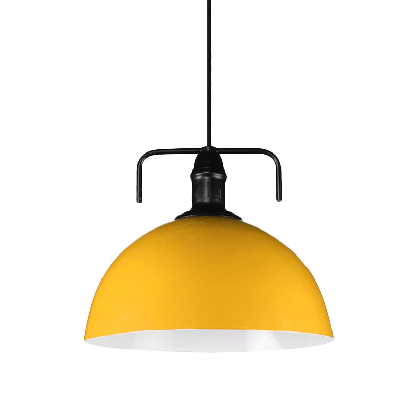 12"/14"/16" Wide 1 Light Metal Pendant Light Vintage Blue/Green Indoor Hanging Ceiling Light with Cord Clearhalo 'Art Deco Pendants' 'Black' 'Cast Iron' 'Ceiling Lights' 'Ceramic' 'Crystal' 'Industrial Pendants' 'Industrial' 'Metal' 'Middle Century Pendants' 'Pendant Lights' 'Pendants' 'Rustic Pendants' 'Tiffany' Lighting' 773536