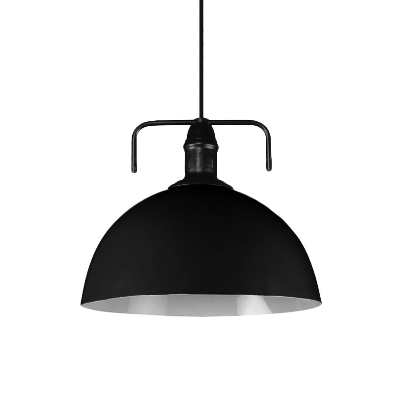 12"/14"/16" Wide 1 Light Metal Pendant Light Vintage Blue/Green Indoor Hanging Ceiling Light with Cord Clearhalo 'Art Deco Pendants' 'Black' 'Cast Iron' 'Ceiling Lights' 'Ceramic' 'Crystal' 'Industrial Pendants' 'Industrial' 'Metal' 'Middle Century Pendants' 'Pendant Lights' 'Pendants' 'Rustic Pendants' 'Tiffany' Lighting' 773548