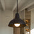 Antique Stylish Domed Suspension Light 1 Bulb Metallic Ceiling Pendant with Hanging Cord in Black/White Black Clearhalo 'Art Deco Pendants' 'Cast Iron' 'Ceiling Lights' 'Ceramic' 'Crystal' 'Industrial Pendants' 'Industrial' 'Metal' 'Middle Century Pendants' 'Modern Pendants' 'Modern' 'Pendant Lights' 'Pendants' 'Tiffany' Lighting' 773593