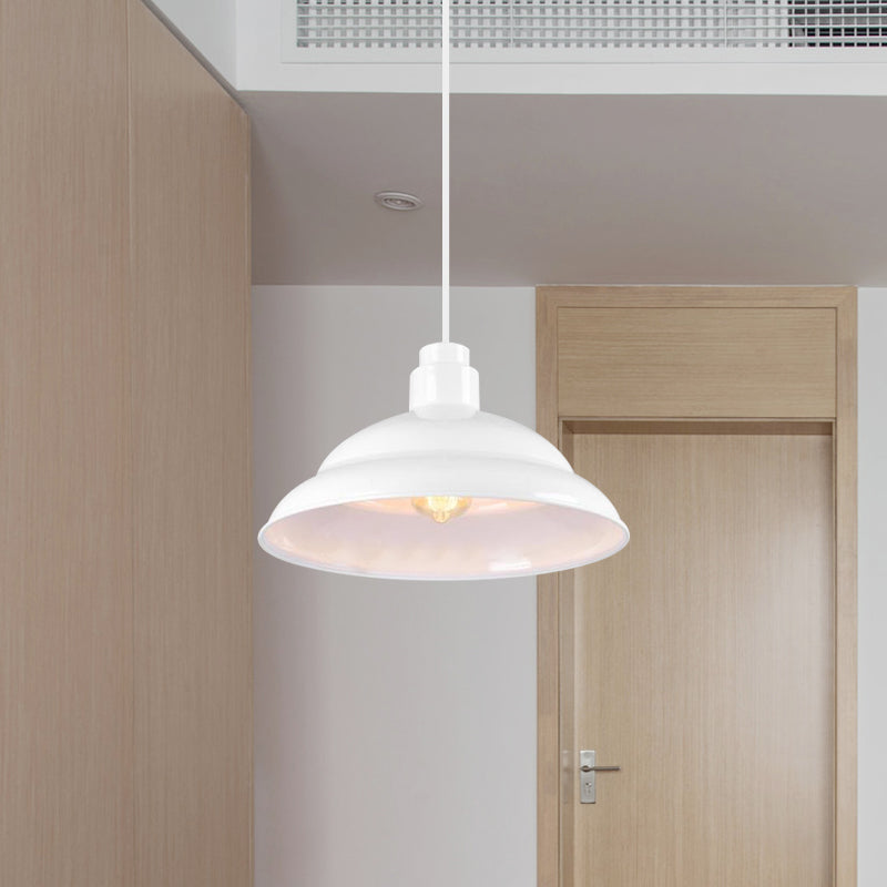 Retro Style Double Bubble Pendant Lamp 1 Light Metallic Hanging Ceiling Light in Black/White for Coffee Shop Clearhalo 'Art Deco Pendants' 'Black' 'Cast Iron' 'Ceiling Lights' 'Ceramic' 'Crystal' 'Industrial Pendants' 'Industrial' 'Metal' 'Middle Century Pendants' 'Modern Pendants' 'Modern' 'Pendant Lights' 'Pendants' 'Rustic Pendants' 'Tiffany' Lighting' 773618