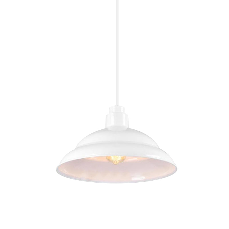 Retro Style Double Bubble Pendant Lamp 1 Light Metallic Hanging Ceiling Light in Black/White for Coffee Shop Clearhalo 'Art Deco Pendants' 'Black' 'Cast Iron' 'Ceiling Lights' 'Ceramic' 'Crystal' 'Industrial Pendants' 'Industrial' 'Metal' 'Middle Century Pendants' 'Modern Pendants' 'Modern' 'Pendant Lights' 'Pendants' 'Rustic Pendants' 'Tiffany' Lighting' 773620