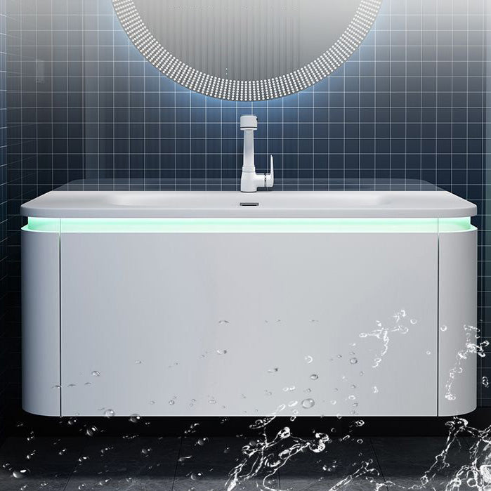 Wall Mount Mirror Included Bathroom Sink Vanity with Faucet Sink Clearhalo 'Bathroom Remodel & Bathroom Fixtures' 'Bathroom Vanities' 'bathroom_vanities' 'Home Improvement' 'home_improvement' 'home_improvement_bathroom_vanities' 7737559