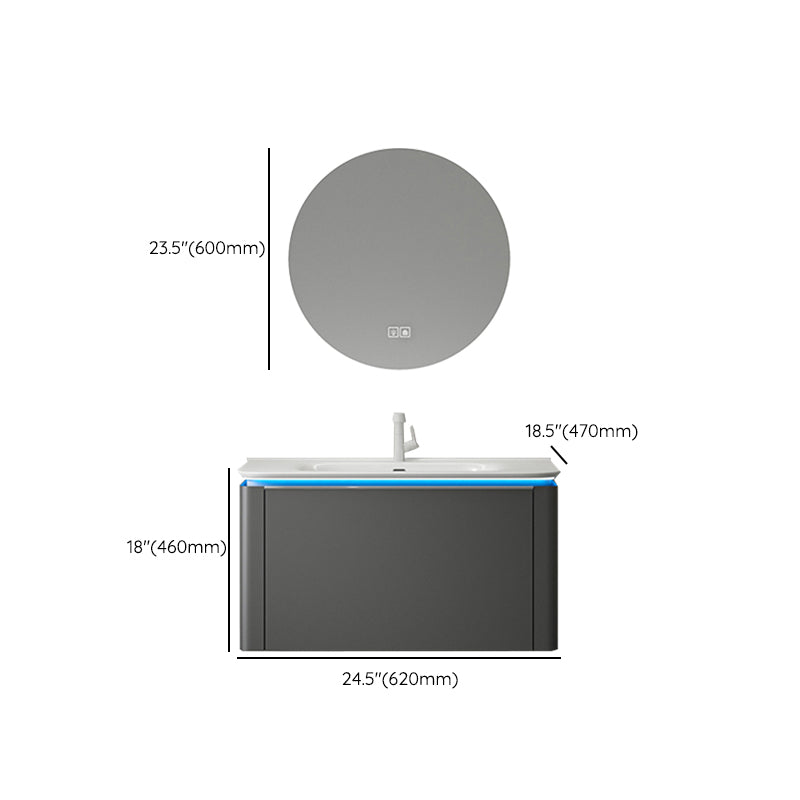 Wall Mount Mirror Included Bathroom Vanity Set with Sink Faucet Clearhalo 'Bathroom Remodel & Bathroom Fixtures' 'Bathroom Vanities' 'bathroom_vanities' 'Home Improvement' 'home_improvement' 'home_improvement_bathroom_vanities' 7737596