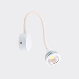 Dome Aluminum Wall Sconce Light Modern Style LED Adjustable White Wall Lighting with/without Switch, Warm/White Light Clearhalo 'Cast Iron' 'Glass' 'Industrial' 'Modern wall lights' 'Modern' 'Tiffany' 'Traditional wall lights' 'Wall Lamps & Sconces' 'Wall Lights' Lighting' 773959