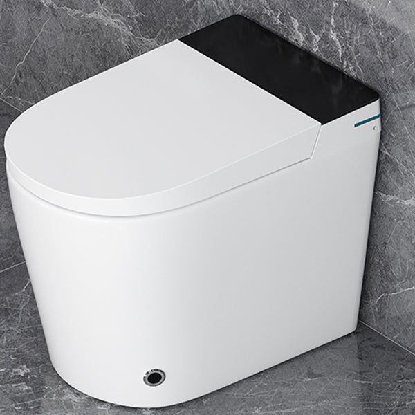 Elongated All-in-One Bidet Toilet Seat with Unlimited Warm Water No Clearhalo 'Bathroom Remodel & Bathroom Fixtures' 'Bidets' 'Home Improvement' 'home_improvement' 'home_improvement_bidets' 'Toilets & Bidets' 7758130