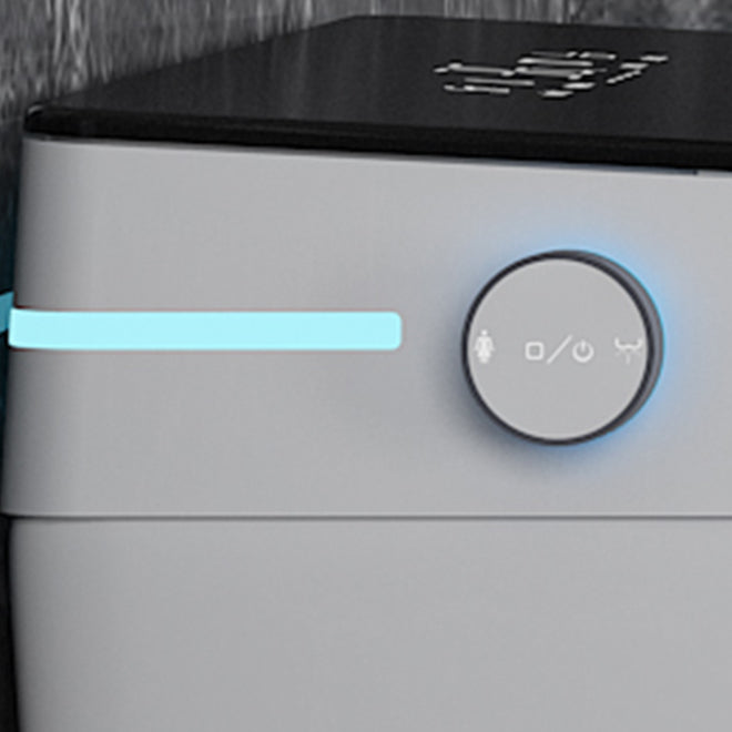 Elongated All-in-One Bidet Toilet Seat with Unlimited Warm Water Clearhalo 'Bathroom Remodel & Bathroom Fixtures' 'Bidets' 'Home Improvement' 'home_improvement' 'home_improvement_bidets' 'Toilets & Bidets' 7758135