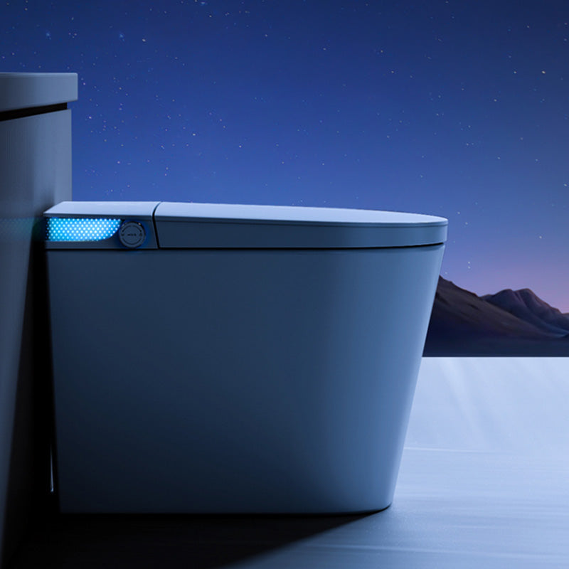 Contemporary with Heated Seat Elongated Ceramic Floor Standing Bidet Clearhalo 'Bathroom Remodel & Bathroom Fixtures' 'Bidets' 'Home Improvement' 'home_improvement' 'home_improvement_bidets' 'Toilets & Bidets' 7758422