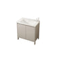 Rectangular Freestanding Bathroom Vanity Modern Gray Single-Sink Vanity Set Bathroom Vanity Washboard Not Included Clearhalo 'Bathroom Remodel & Bathroom Fixtures' 'Bathroom Vanities' 'bathroom_vanities' 'Home Improvement' 'home_improvement' 'home_improvement_bathroom_vanities' 7784658