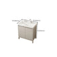 Rectangular Freestanding Bathroom Vanity Modern Gray Single-Sink Vanity Set Clearhalo 'Bathroom Remodel & Bathroom Fixtures' 'Bathroom Vanities' 'bathroom_vanities' 'Home Improvement' 'home_improvement' 'home_improvement_bathroom_vanities' 7784681