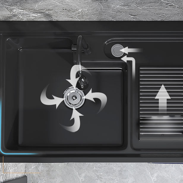 Metal Modern Freestanding Bathroom Vanity Set with Sink Faucet Clearhalo 'Bathroom Remodel & Bathroom Fixtures' 'Bathroom Vanities' 'bathroom_vanities' 'Home Improvement' 'home_improvement' 'home_improvement_bathroom_vanities' 7817821