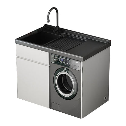 Modern Freestanding Sink Vanity with Sink Faucet for Bathroom Vanity & Faucet https: res.litfad.com site img item 2023 03 06 7818599 1200x1200.jpg Clearhalo 'Bathroom Remodel & Bathroom Fixtures' 'Bathroom Vanities' 'bathroom_vanities' 'Home Improvement' 'home_improvement' 'home_improvement_bathroom_vanities' 7818599