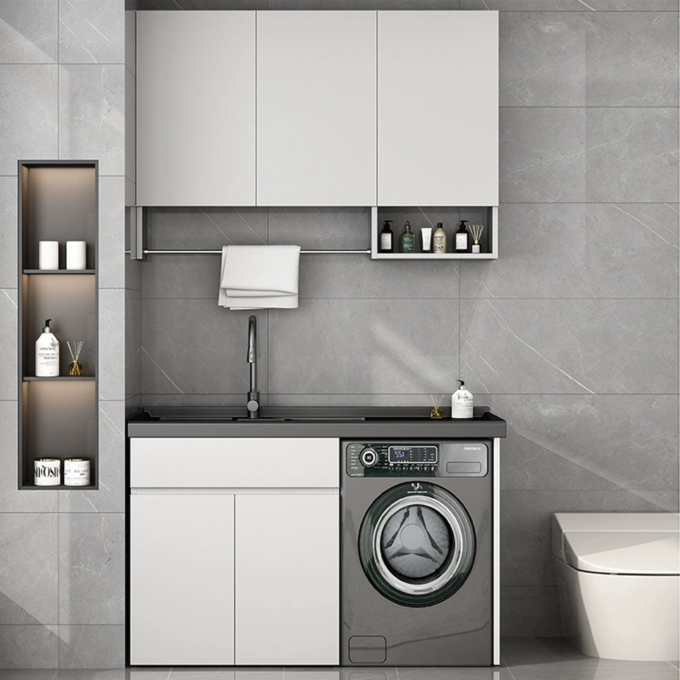 Modern Freestanding Sink Vanity with Sink Faucet for Bathroom Vanity & Faucet https: res.litfad.com site img item 2023 03 25 7818601 1200x1200.jpg Clearhalo 'Bathroom Remodel & Bathroom Fixtures' 'Bathroom Vanities' 'bathroom_vanities' 'Home Improvement' 'home_improvement' 'home_improvement_bathroom_vanities' 7818601