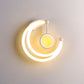 Nordic Style Crescent Wall Light Acrylic Living Room LED Sconce Lighting Fixture in Warm/White Light Clearhalo 'Modern wall lights' 'Modern' 'Wall Lamps & Sconces' 'Wall Lights' Lighting' 785959