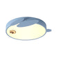 Cartoon Rabbit Acrylic Flush Light LED Close to Ceiling Lighting Fixture in Blue/Pink for Child Room Clearhalo 'Ceiling Lights' 'Close To Ceiling Lights' 'Close to ceiling' 'Flush mount' Lighting' 787119