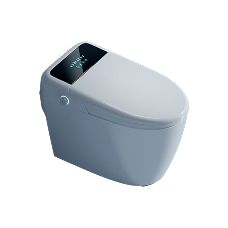 White Floor Standing Bidet with Bidet and Seat Elongated Contemporary Clearhalo 'Bathroom Remodel & Bathroom Fixtures' 'Bidets' 'Home Improvement' 'home_improvement' 'home_improvement_bidets' 'Toilets & Bidets' 7878105