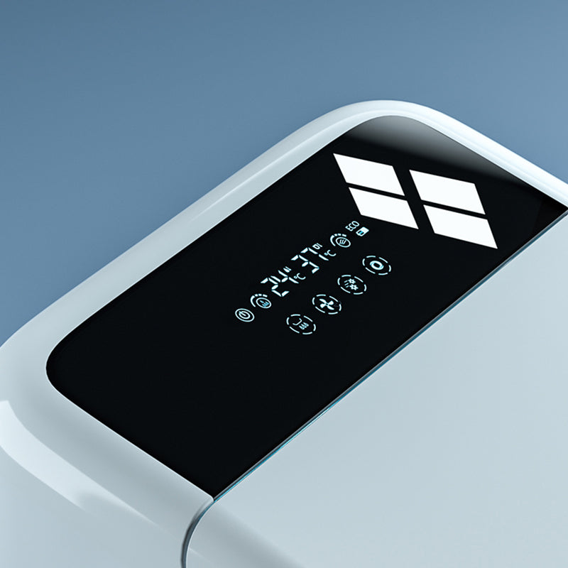 White Floor Standing Bidet with Bidet and Seat Elongated Contemporary Clearhalo 'Bathroom Remodel & Bathroom Fixtures' 'Bidets' 'Home Improvement' 'home_improvement' 'home_improvement_bidets' 'Toilets & Bidets' 7878106