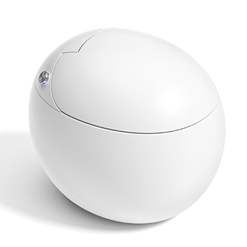 Round Floor Mount Bidet with Heated Seat White Ceramic Contemporary Automatic Lid 12" Clearhalo 'Bathroom Remodel & Bathroom Fixtures' 'Bidets' 'Home Improvement' 'home_improvement' 'home_improvement_bidets' 'Toilets & Bidets' 7878175