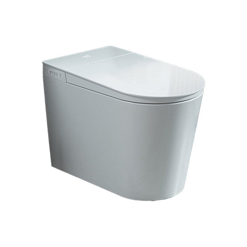 Elongated Floor Standing Bidet with Heated Seat Stain Resistant White Clearhalo 'Bathroom Remodel & Bathroom Fixtures' 'Bidets' 'Home Improvement' 'home_improvement' 'home_improvement_bidets' 'Toilets & Bidets' 7878296